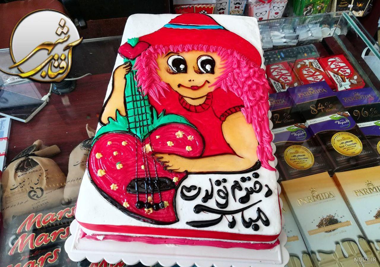 عکس دختر فانتزی برای روی کیک