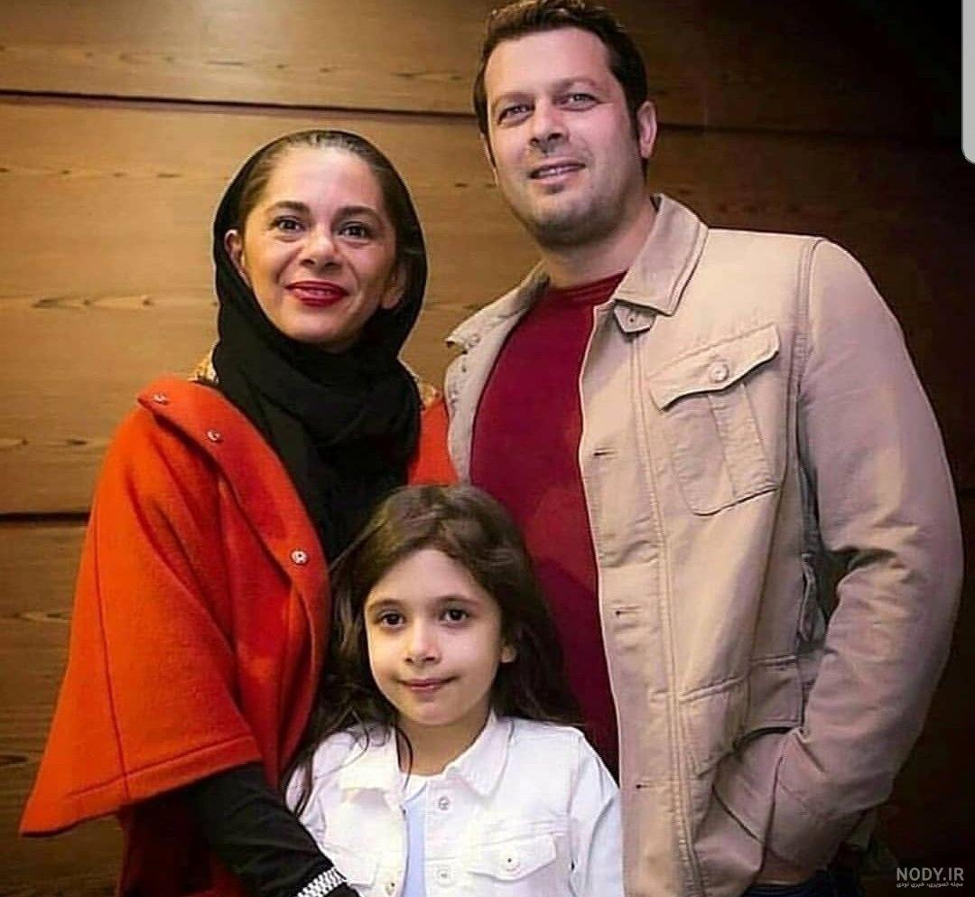 عکس پژمان بازغی با همسرش دخترش عکس پژمان بازغی با همسرش دخترش