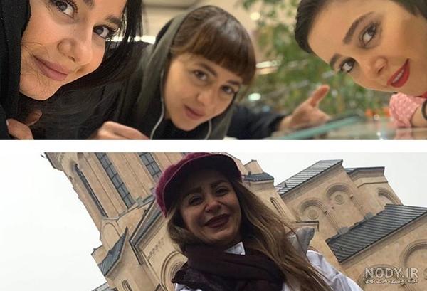 عکسهای الناز حبیبی در خارج از کشور