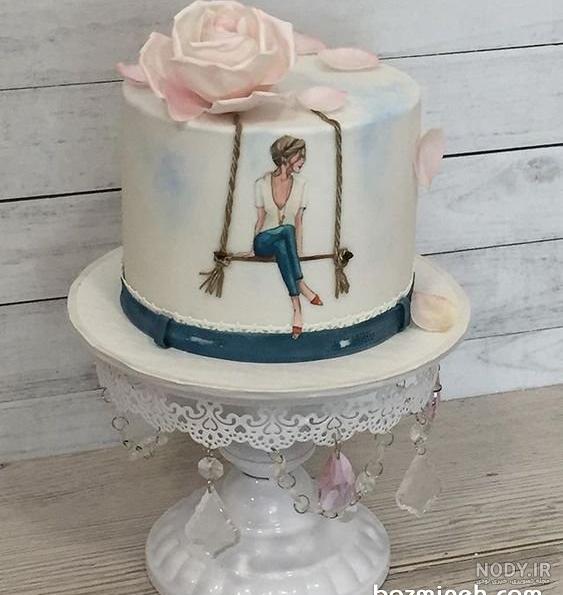 کیک دخترانه فانتزی