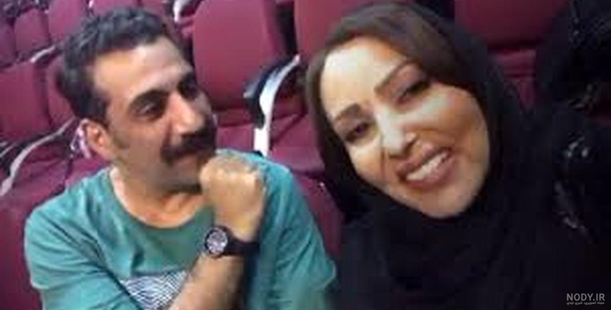 علی صالحی بازیگر و همسرش