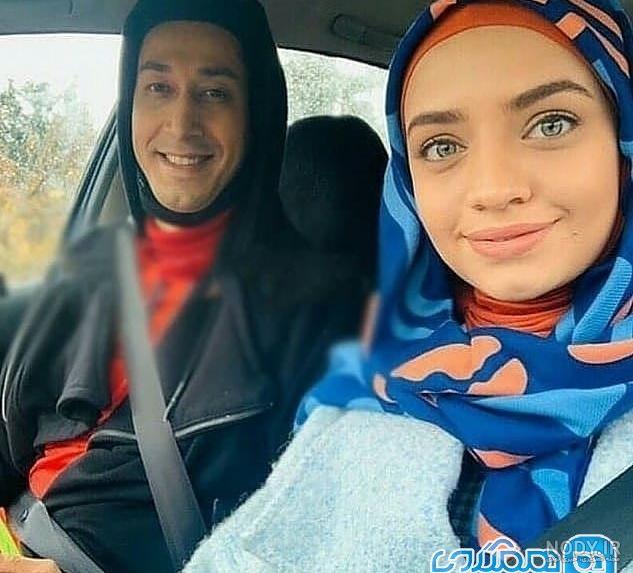 عکس بهتاش فریبا با همسرش