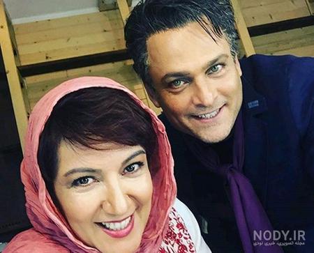 عکس جدید حسین یاری و همسرش