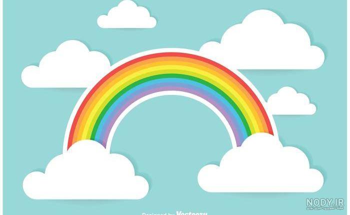عکس رنگین کمان واقعی عکس رنگین کمان واقعی