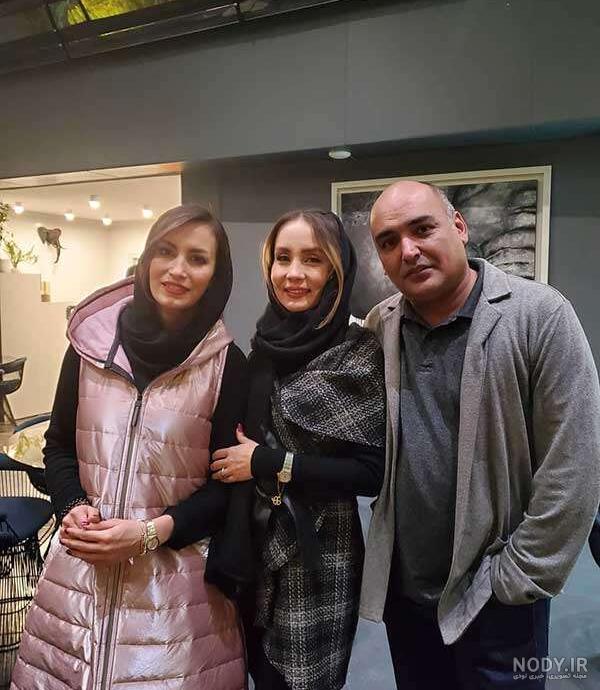 عکس پدر و مادر حدیث فولادوند