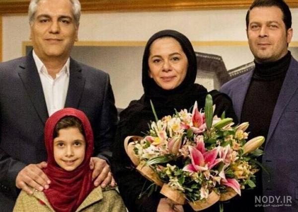 عکس پژمان بازغی با زنش