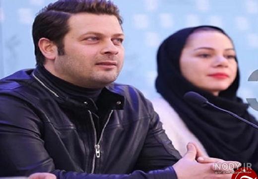 عکس پژمان بازغی با همسرش دخترش