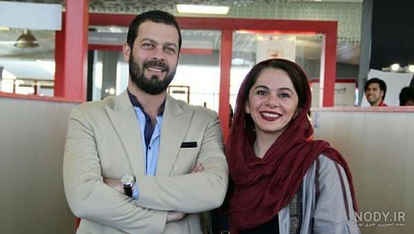 عکس پژمان بازغی با همسرش مستانه مهاجر