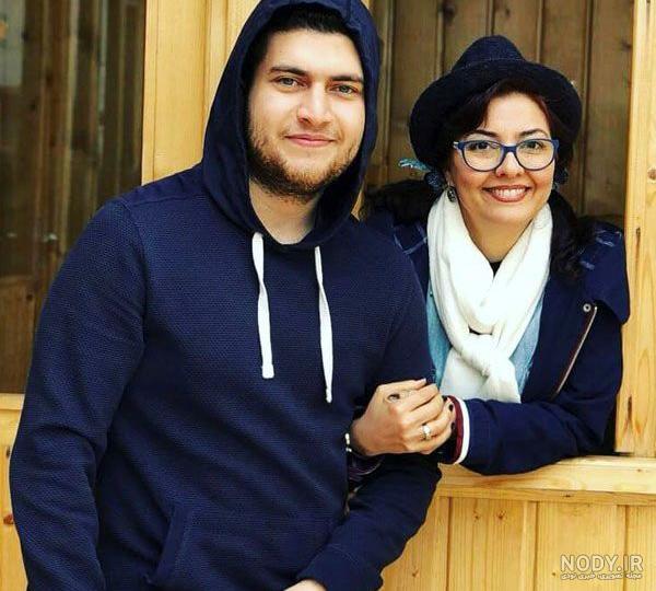 عکس آناهیتا همتی با همسرش