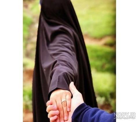  عکس عاشقانه مذهبی دونفره جدید