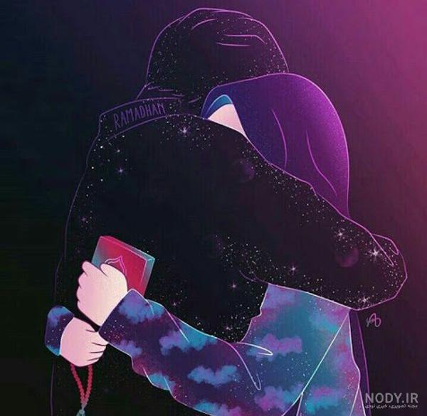  عکس عاشقانه مذهبی دونفره جدید