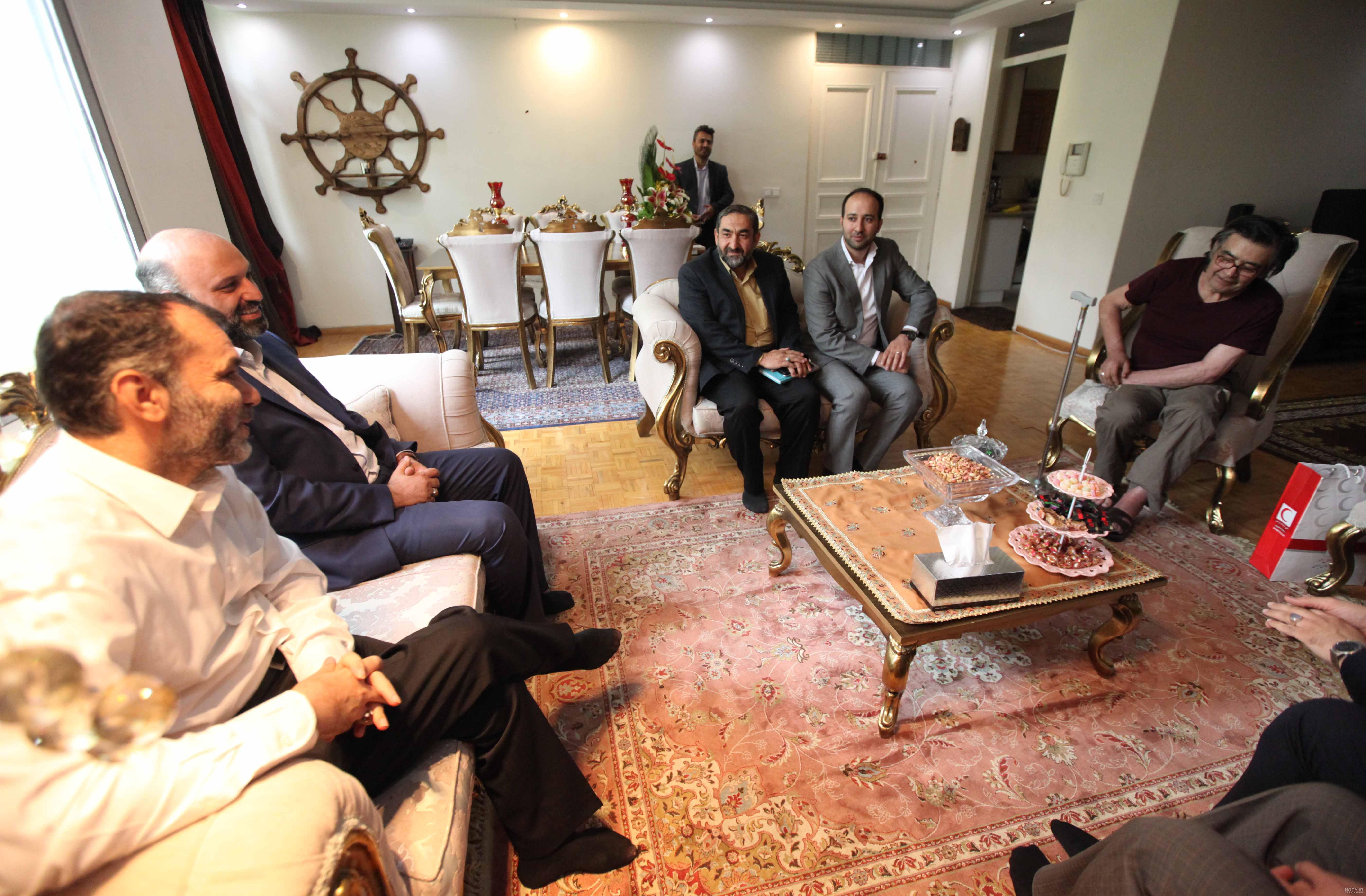 رضا رویگری و دخترش
