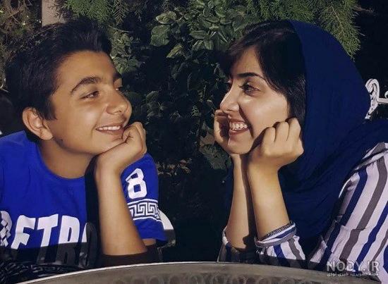 زیبا کرمعلی و همسرش مصطفی کیانی زیبا کرمعلی و همسرش مصطفی کیانی