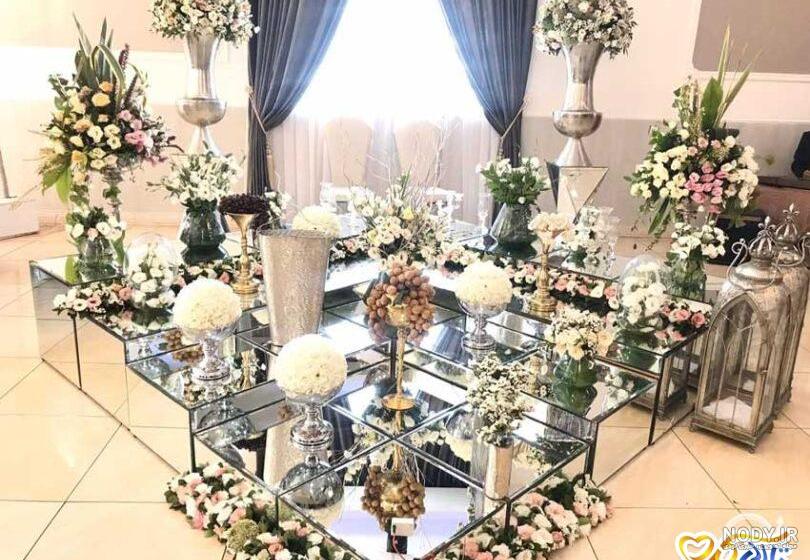 سفره عقد ساده و شیک در منزل