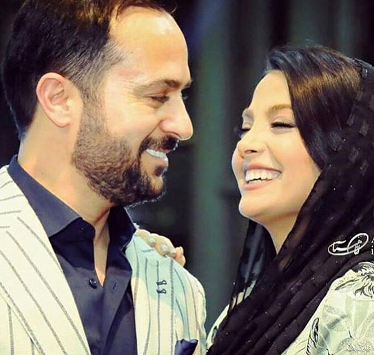 شوخی احمد مهرانفر با حجاب همسرش شوخی احمد مهرانفر با حجاب همسرش