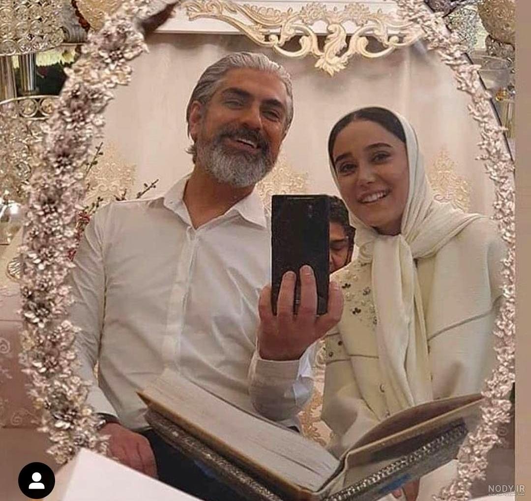 عکس بهنوش طباطبایی با همسر دومش