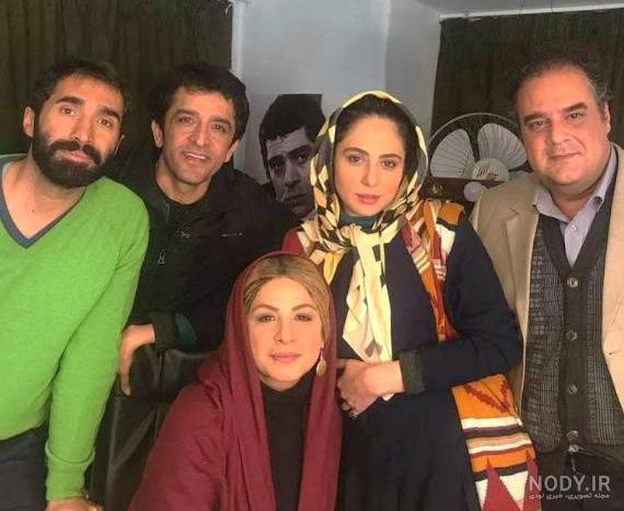 عکس رعنا آزادی ور و همسرش