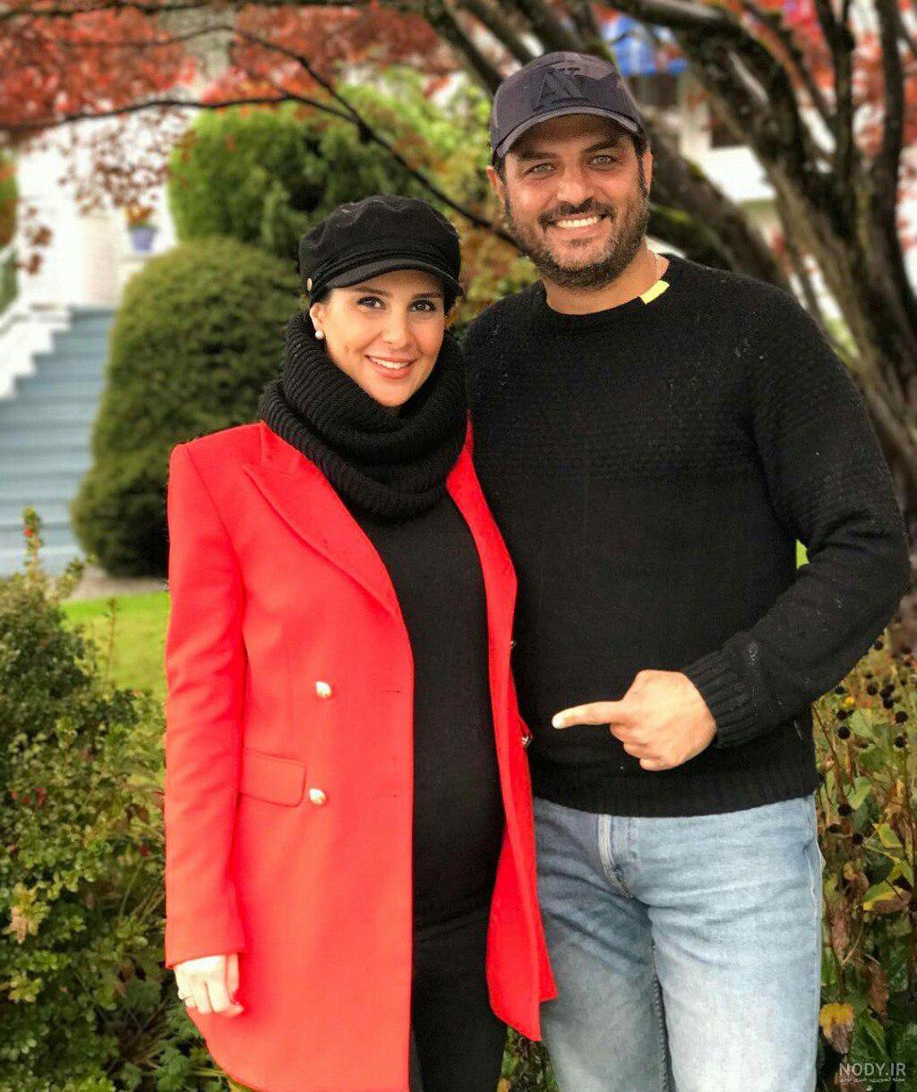 عکس سام درخشانی و همسرش