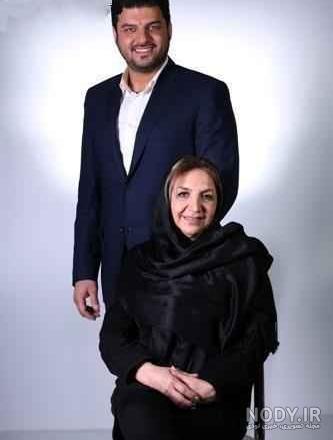 عکس سام درخشانی و همسرش