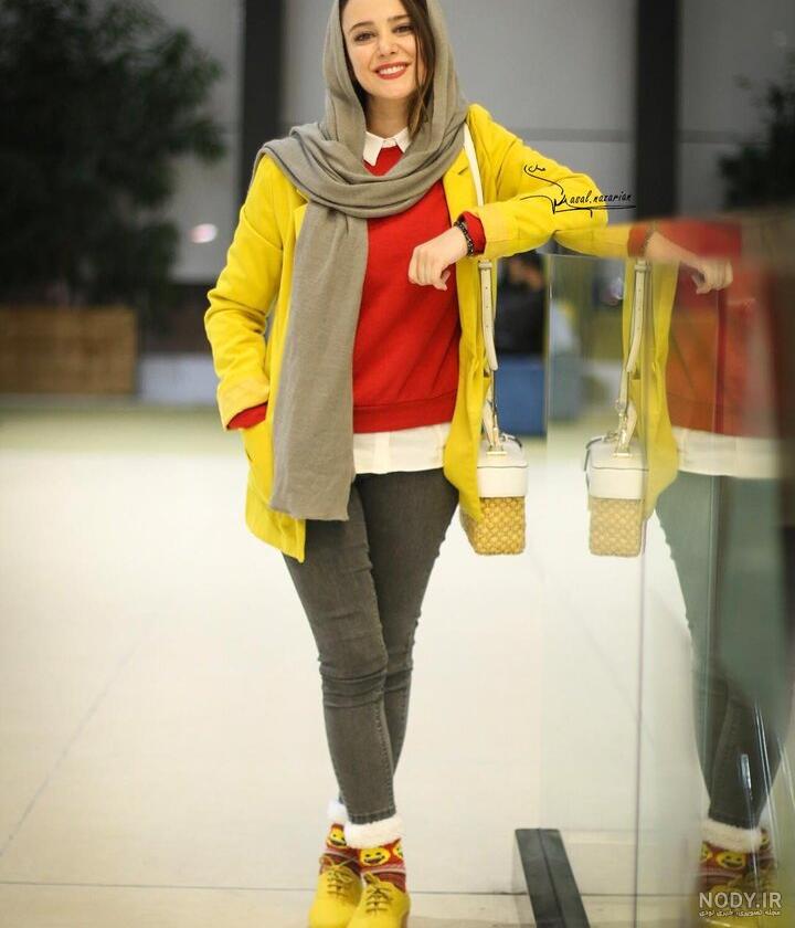 عکس لباس الناز حبیبی