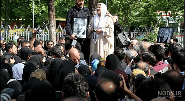 عکس مراسم تشییع جنازه پوپک گلدره عکس مراسم تشییع جنازه پوپک گلدره