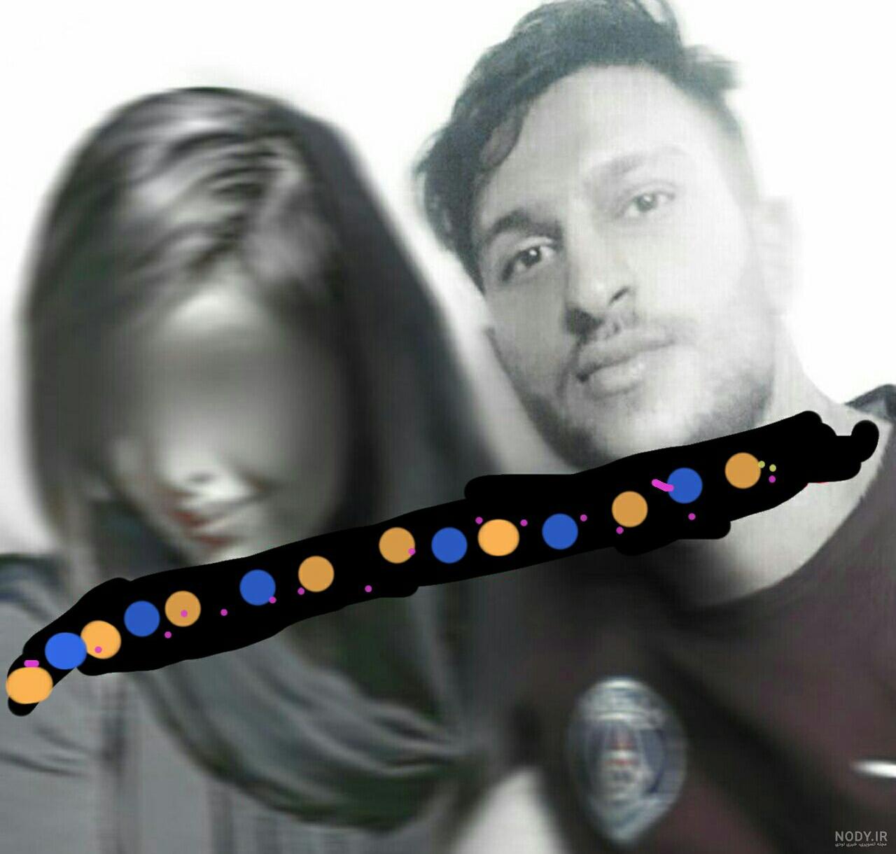 عکس مهراب و زنش