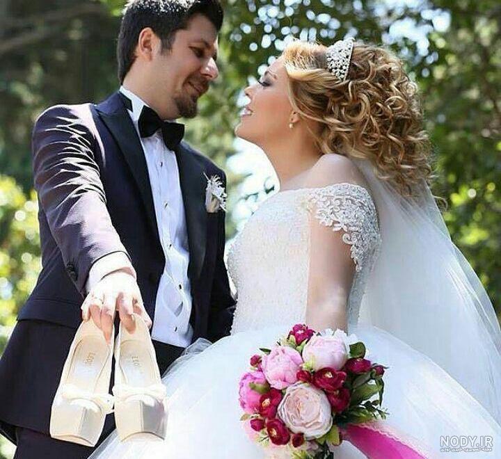 عکس های ژست عروس و داماد جدید