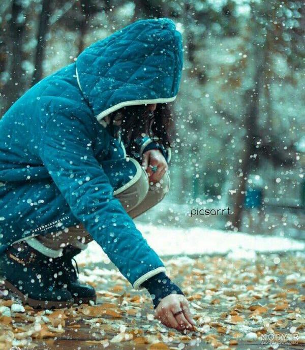 تصویر زمینه کلبه برفی