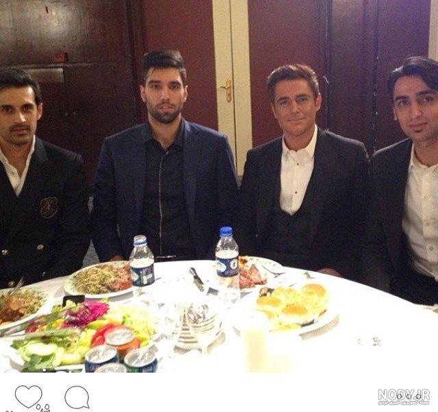 سعید معروف و همسرش غزاله سعید معروف و همسرش غزاله