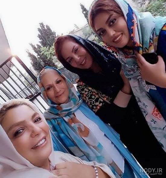 شهرزاد عبدالمجید و همسرش