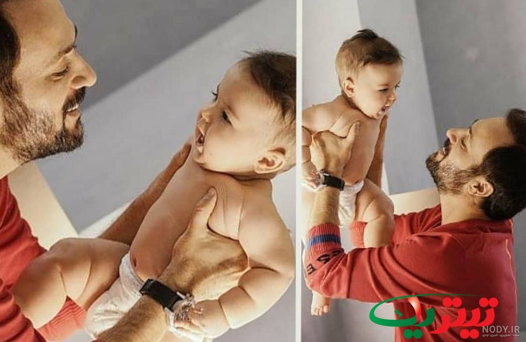 شوخی احمد مهرانفر با حجاب همسرش شوخی احمد مهرانفر با حجاب همسرش