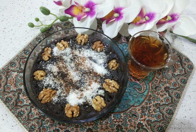 طرز تهیه حلوای سیاه اردبیل طرز تهیه حلوای سیاه اردبیل