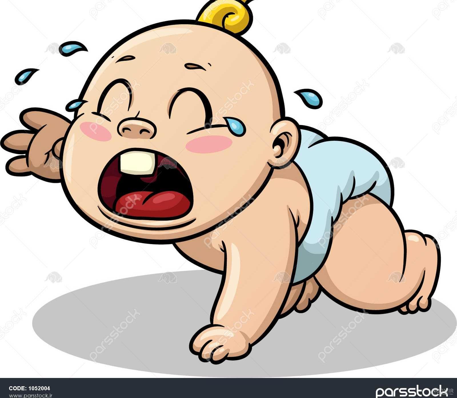 عکس بچه در حال خنده
