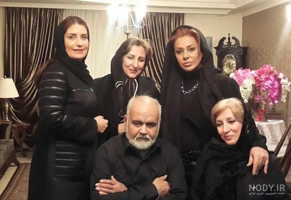 عکس زن دوم اکبر عبدی