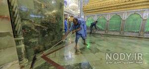 عکس ضریح حرم امام علی