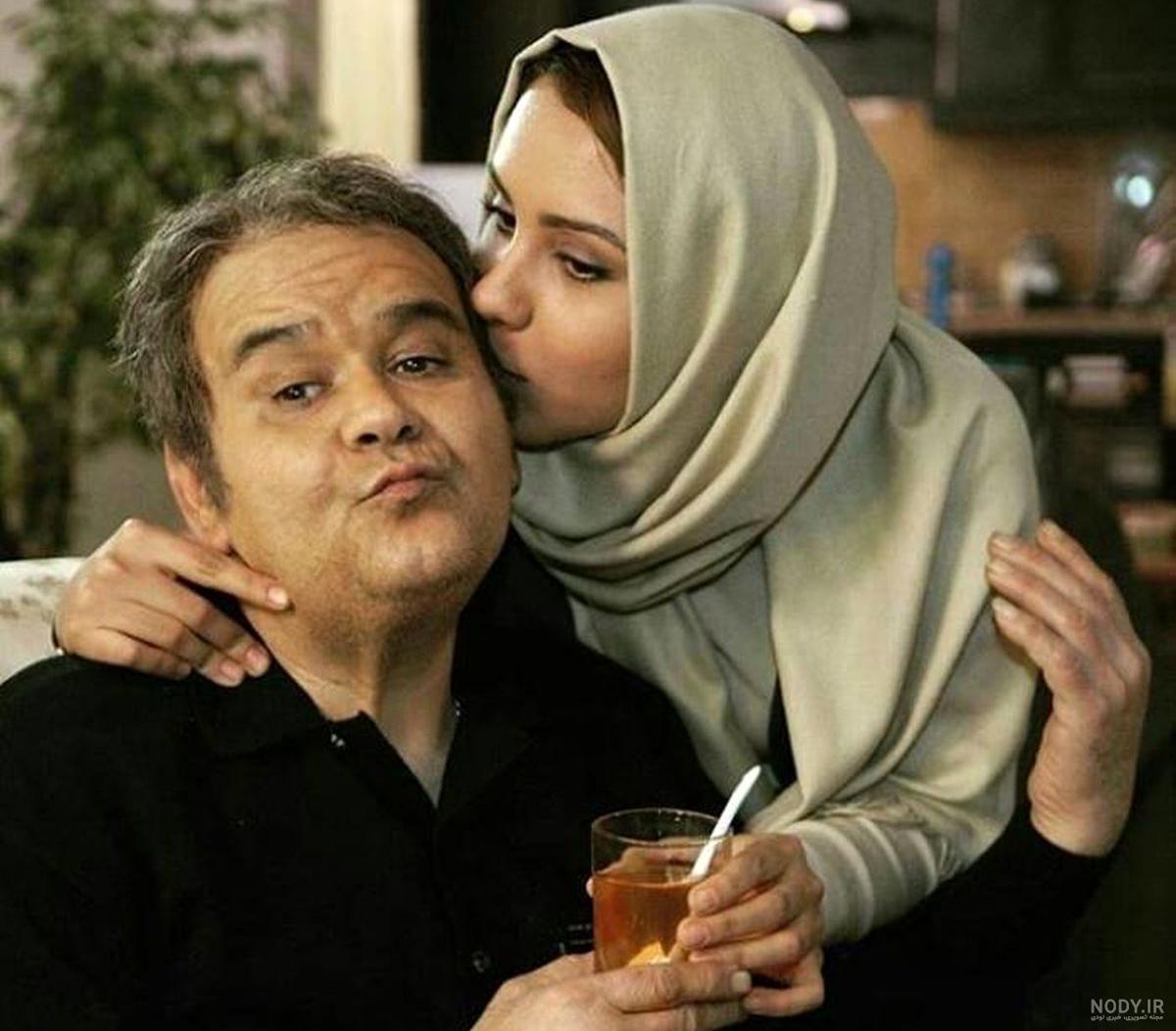 عکس همسر اکبر عبدی