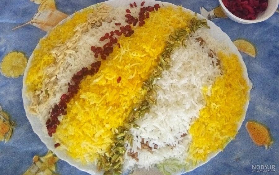 غذای صدف پلو