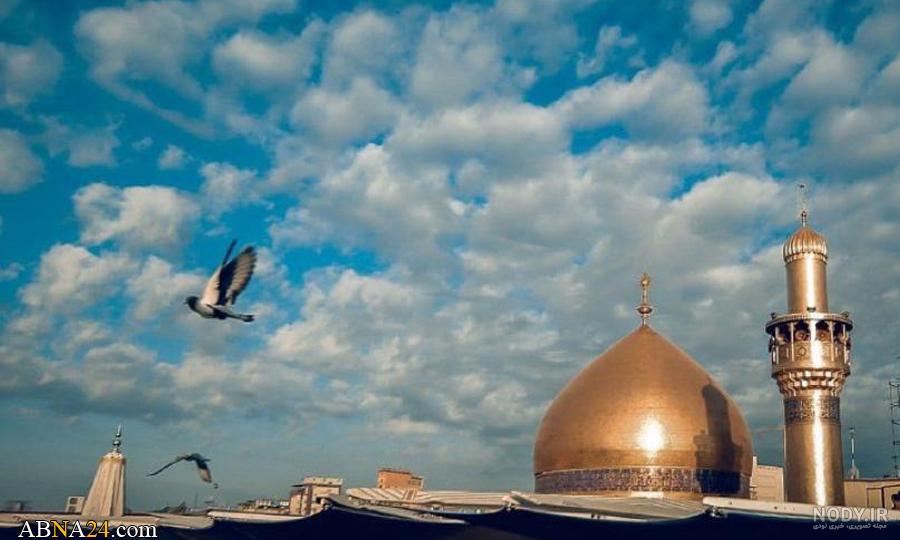 هلی شات حرم امام علی هلی شات حرم امام علی