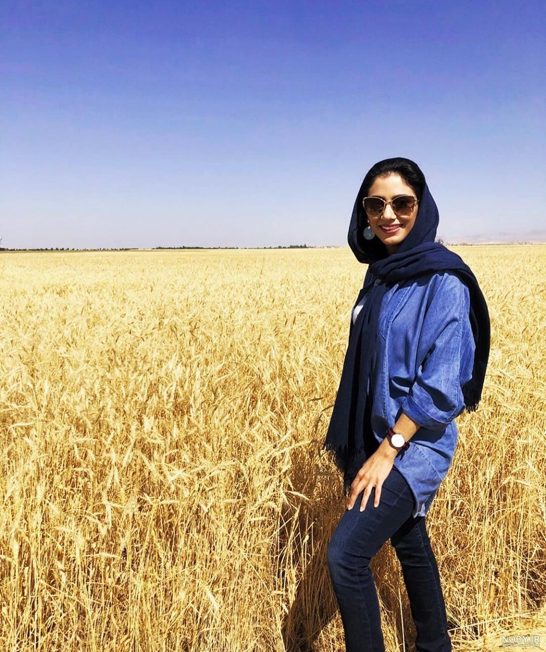  عکس گندم زار عاشقانه