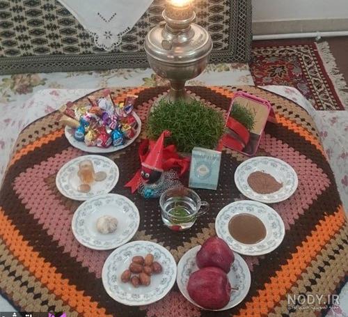 تزیین سفره عید