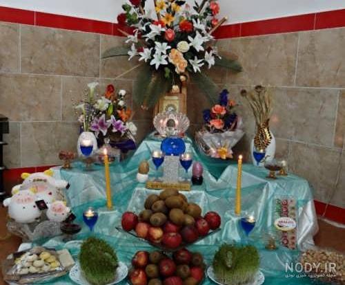 تزیین سفره هفت سین