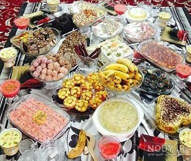 تزیین مرغ برای سفره شام