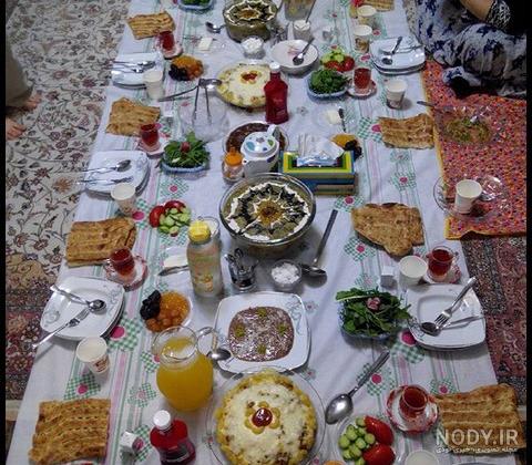 تزیین مرغ برای سفره شام
