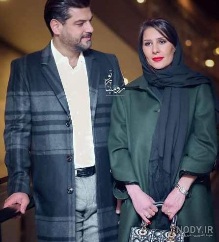 سام درخشانی و همسرش سام درخشانی و همسرش
