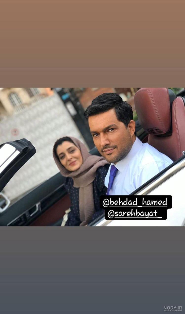 عکس از ساره بیات و حامد بهداد عکس از ساره بیات و حامد بهداد