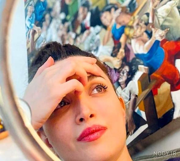 عکس بهنوش طباطبایی بی حجاب