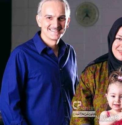 عکس بیژن بنفشه خواه و همسرش
