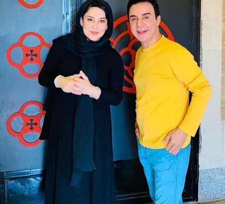 عکس جدید از آشا محرابی و همسرش
