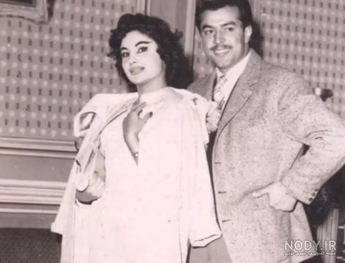 عکس جوانی همسر ایرج قادری
