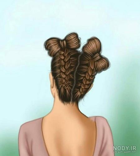 عکس دختر از پشت سر با حجاب عکس دختر از پشت سر با حجاب